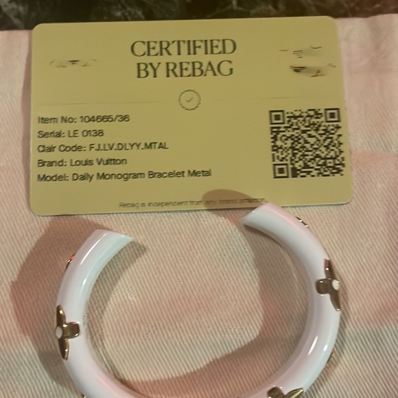 Louis Vuitton daisy bangle brand new - Picture 7 of 9